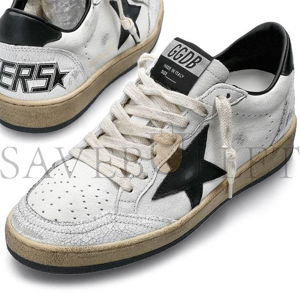 g01den G003e nappa leather ball star sneaker white gwf00117